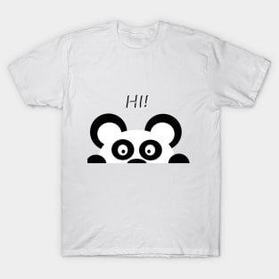 Peeking Panda T-Shirt